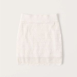 Abercrombie & Fitch Crochet Skirt